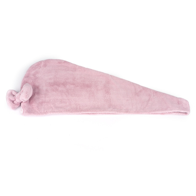 MOMO WAY Turbante de baño rosa | toalla 