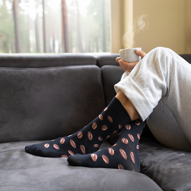 Calcetines de mujer Soxo espresso
