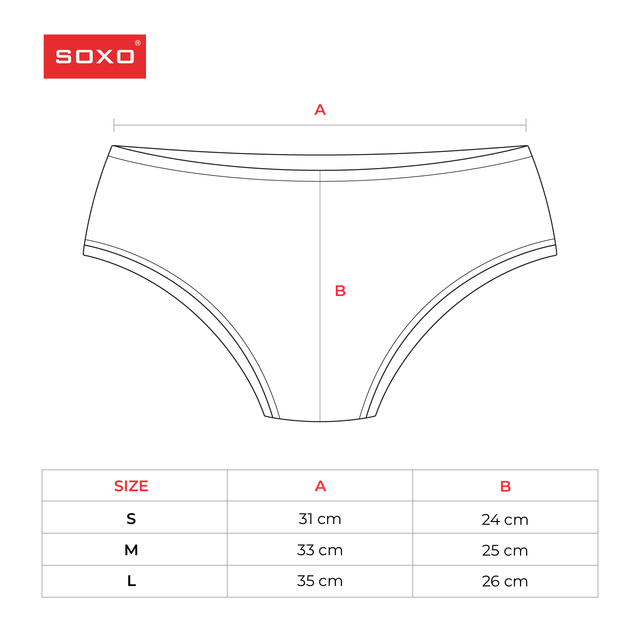 4x bragas de mujer SOXO calzoncillos navideños para Navidad, un regalo perfecto para ella