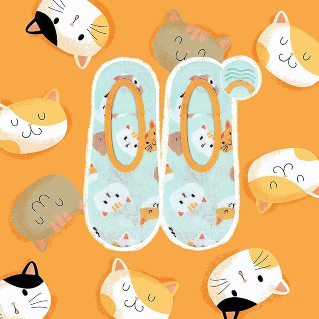 Set de 4x coloridos pies de mujer SOXO con silicona.Regalo divertido