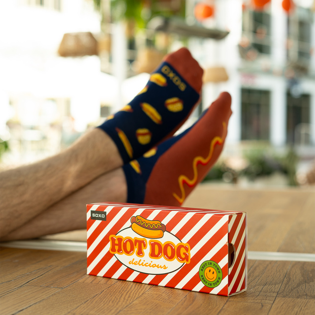 Calcetines de hombre SOXO Hot Dog