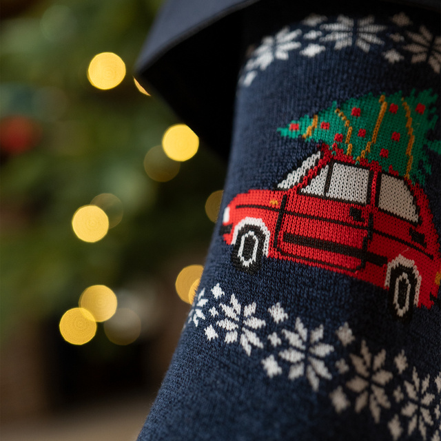 Calcetines navideños para hombre SOXO Pequeño - 3 Pares