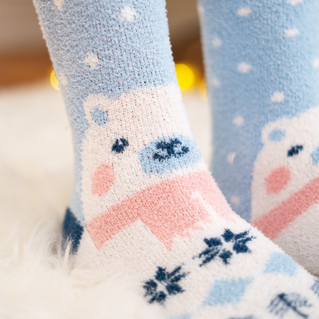 Calcetines de osito SOXO para mujer