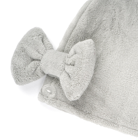  MOMO WAY turbante de baño gris | toalla 