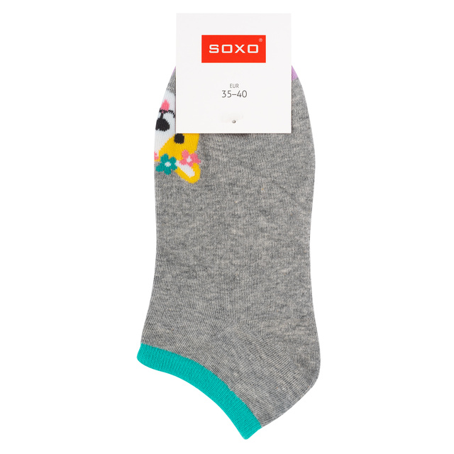 Set de 5 perros de colores para pies de mujer SOXO