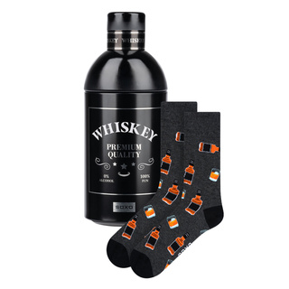 Calcetines de hombre SOXO GOOD STUFF | Whisky en una botella | regalo para el