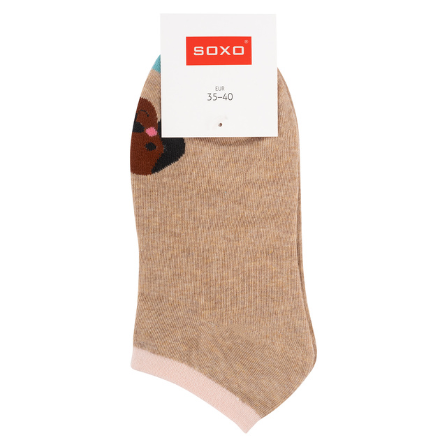 Set de 5 perros de colores para pies de mujer SOXO