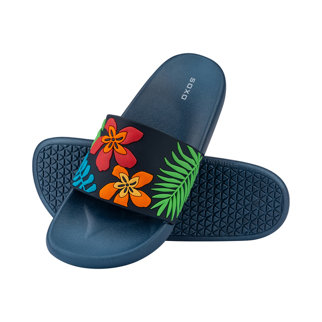 Chanclas de playa para mujer y hombre.SOXO deja | Perfecto para unas vacaciones en la playa y una piscina | Goma