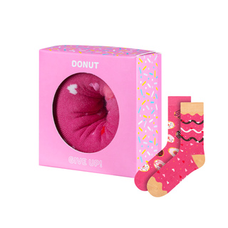 Calcetines de mujer SOXO GOOD STUFF donut en una caja