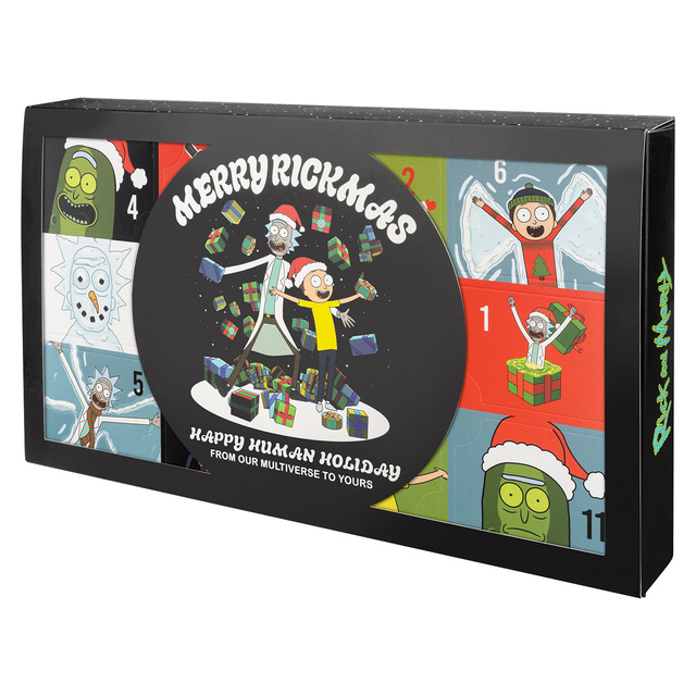 Calendario de Adviento con Calcetines Rick and Morty 6-Pack