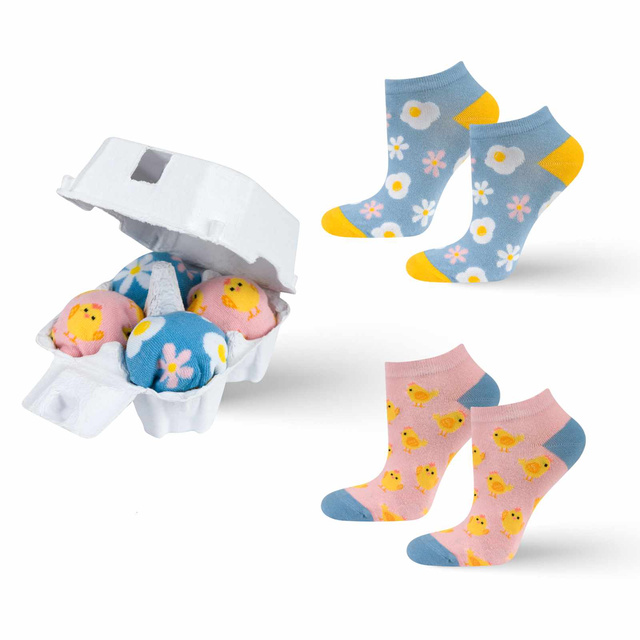 2x SOXO Women's Footies Easter