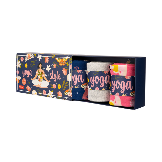 Calcetines de mujer SOXO Yoga en pack - 3 pares