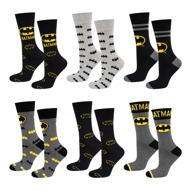 Calendario de Adviento Batman Lote de 12 calcetines de hombre SOXO