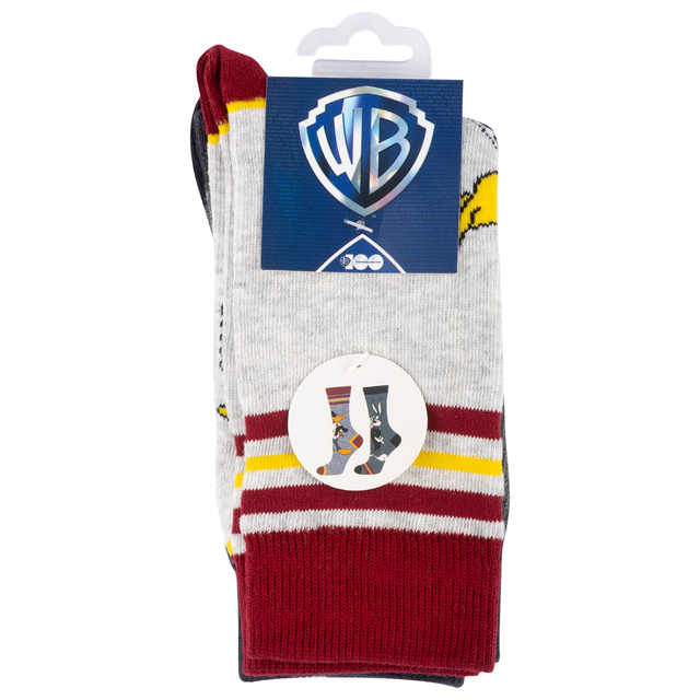Set de 2x Calcetines de colores para hombre | Warner Bros | Bichos y Lucas | idea regalo