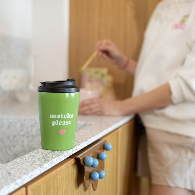 Set de Regalo Calcetines Matcha + Taza Térmica