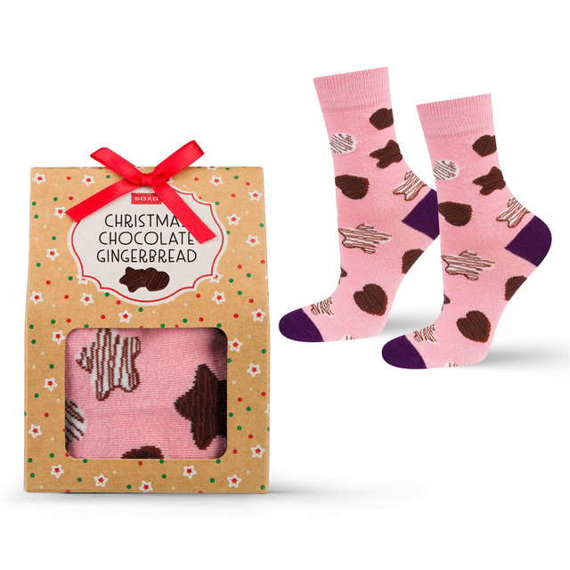 Calcetines de mujer SOXO | galletas de jengibre | regalo de navidad | dia de san nicolas