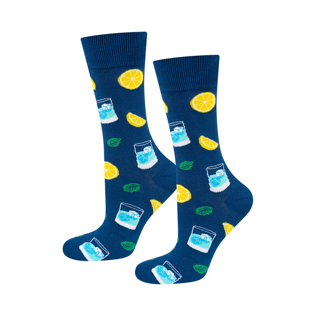 Calcetines de colores para hombre SOXO Gin in a bottle 