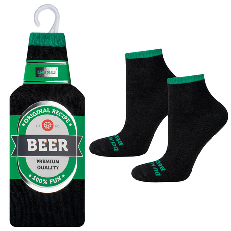 Calcetines hombre SOXO cerveza en banderola | regalo para el | dia de san nicolas