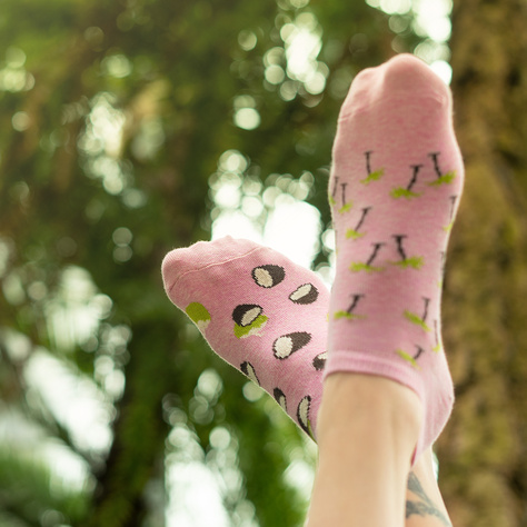 Conjunto de 5 calcetines de mujer SOXO de colores