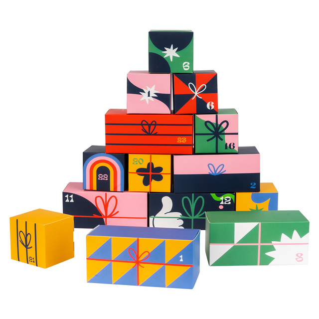 Caja de regalo con calcetines Paquete de 12