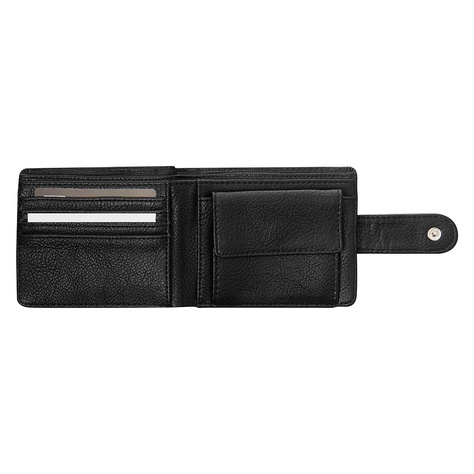 Cartera de hombre SOXO negra | perfecto para un regalo | elegante | para él