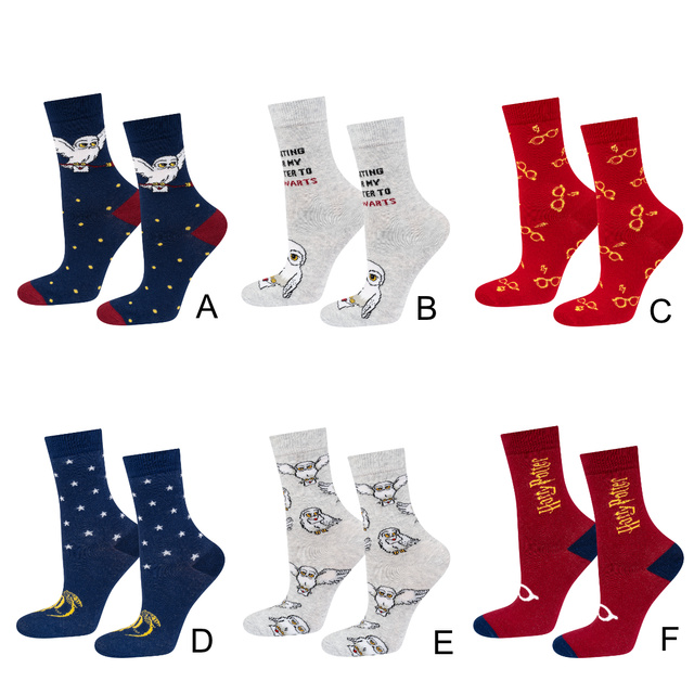 Calendario de Adviento Harry Potter Lote de 6 calcetines de mujer SOXO
