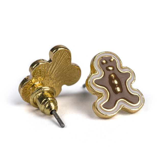 Pendientes SOXO | juego de aretes de árbol de Navidad | Galleta Ludek | bastones de navidad | idea de regalo para ella | Navidad