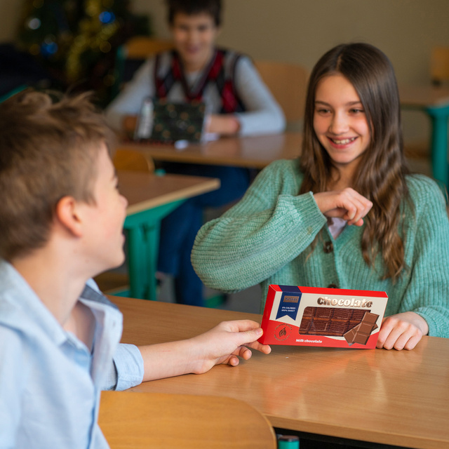 Calcetines de mujer SOXO, una barra de chocolate