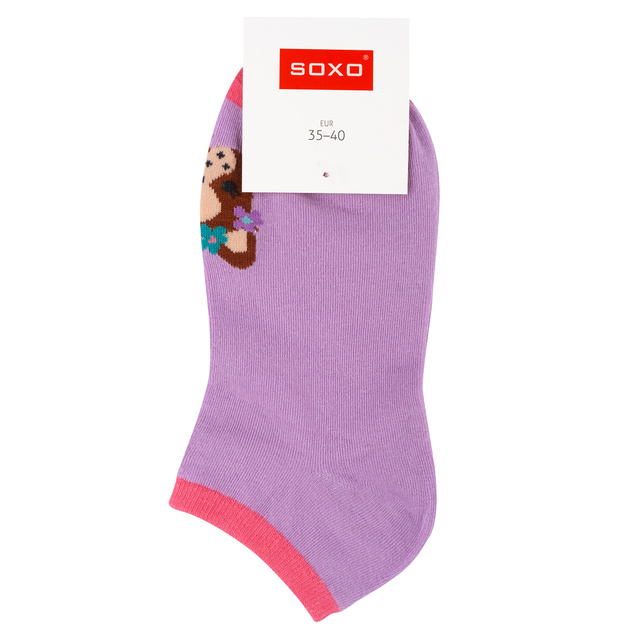 Set de 5 perros de colores para pies de mujer SOXO