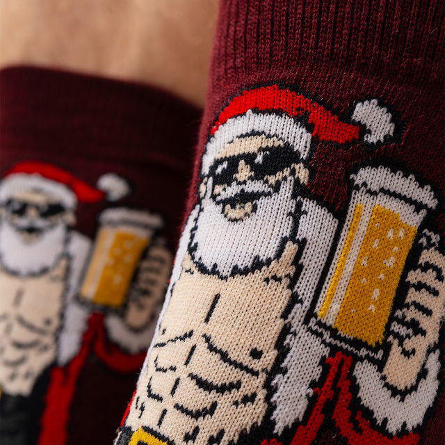 Calcetines Papá Noel Travieso DJ pack de 3 pares