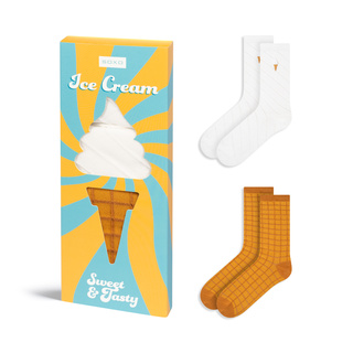 Calcetines de mujer SOXO ice cream cone - 2 Pares