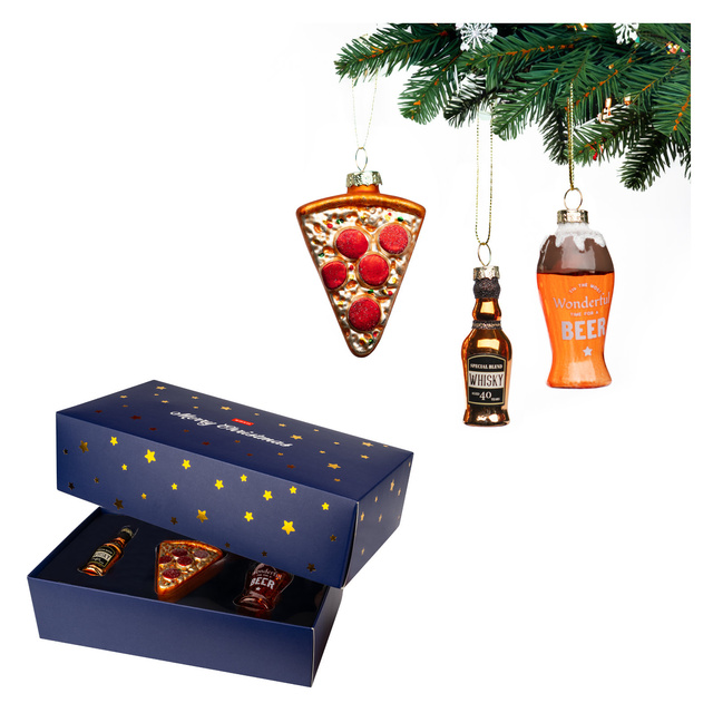 Set de 3 Bombas de Navidad Soxo 