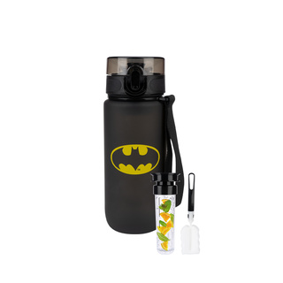 Botella de agua 0.6L verde | duradera y práctica | Batman