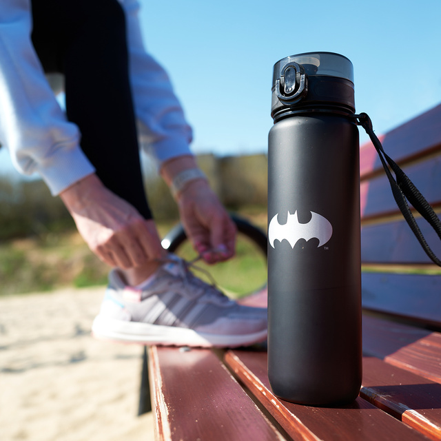 Botella de agua 1L verde | duradera y práctica | Batman 