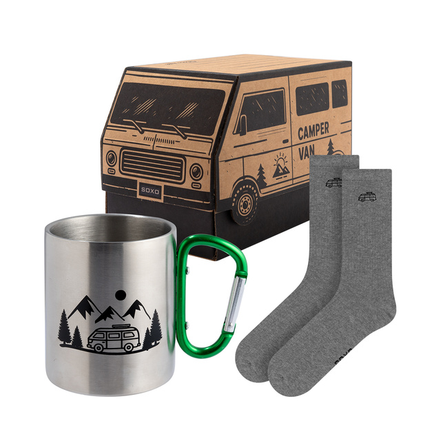 Set Calcetines Camper + Taza