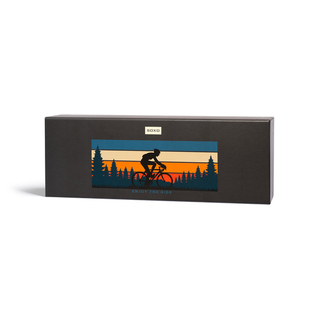 Calcetines de colores para hombre SOXO cycling - 5 pares 