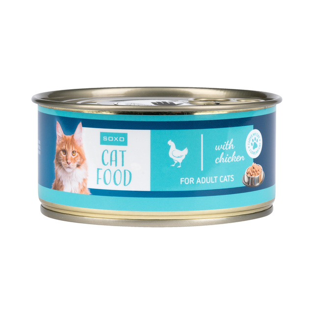 Calcetines de gato en lata para hombre SOXO 