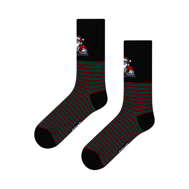 Calcetines Papá Noel Travieso DJ pack de 3 pares