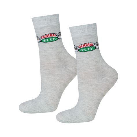 Zapatillas y calcetines de mujer serie Friends | idea de regalo para ella | suave 