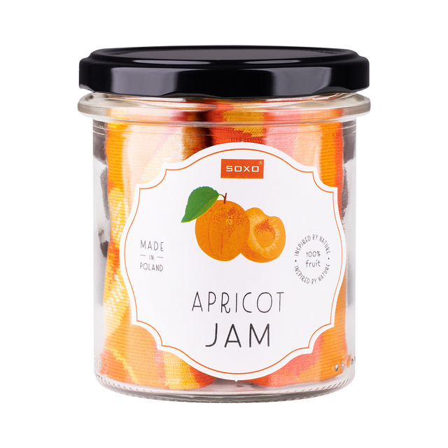 Calcetines de mujer SOXO GOOD STUFF apricot jam un frasco