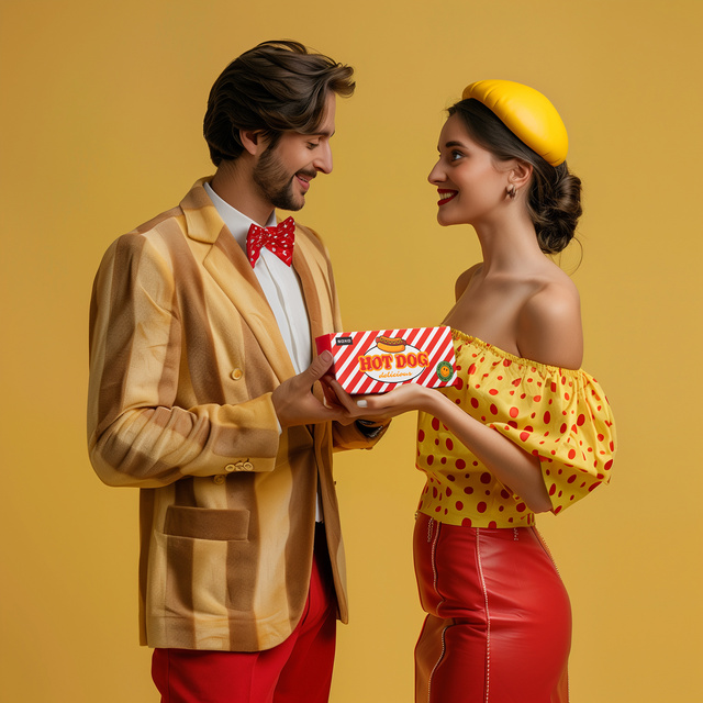 Calcetines de hombre SOXO Hot Dog