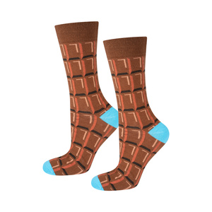 Calcetines de hombre SOXO, una barra de chocolate