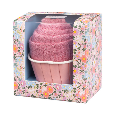 Calcetines luminosos de mujer SOXO cupcake en pack - 2 Pares