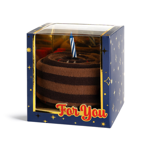 Calcetines como un pastel