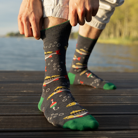 Set Calcetines para hombre + Taza Soxo Peces