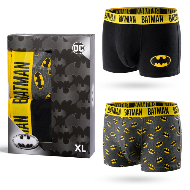 Conjunto de 2 calzoncillos bóxer de Batman | Idea de regalo | Día del Niño | bragas de algodón