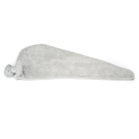 MOMO WAY Turbante de baño gris