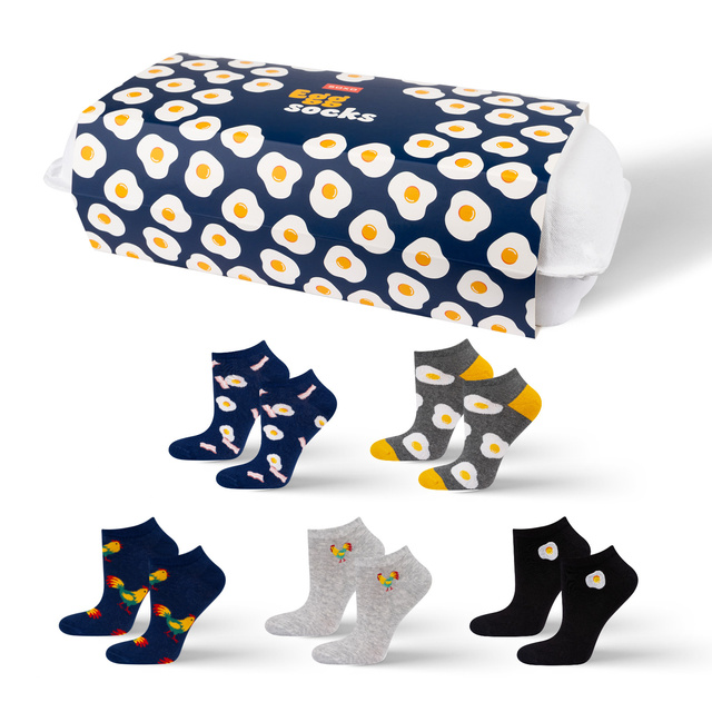 SOXO pies de hombre de colores en relieve - 5 pares