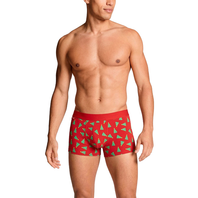 Conjunto de 4 calzoncillos tipo bóxer de Navidad para hombre para Navidad, la idea de regalo perfecta