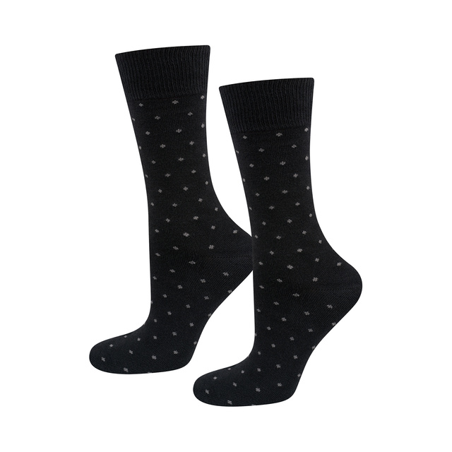 Calcetines coloridos de SOXO GOOD STUFF para hombre, algodón con inscripciones polacas super grandpa